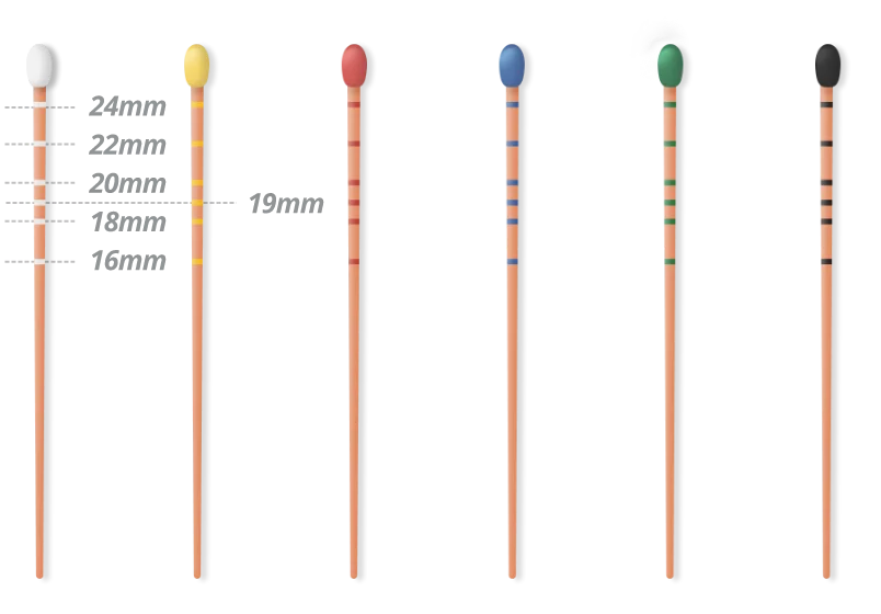 تفاوت طول و اندازه گوتا پرکا