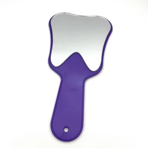 آینه دندانپزشکی بیمار رنگی