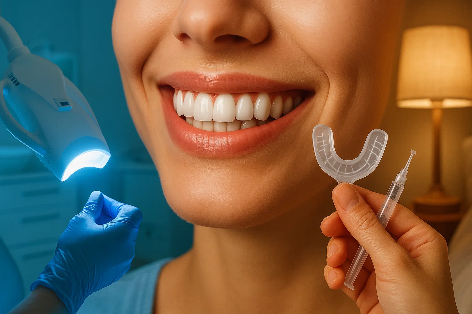 بلیچینگ در مطب یا خانه؟ در این راهنمای جامع، مزایا، معایب و علم پشت سفید کردن دندان را بررسی کردیم. با انتخاب هوشمندانه، لبخندی درخشان و ماندگار داشته باشید!