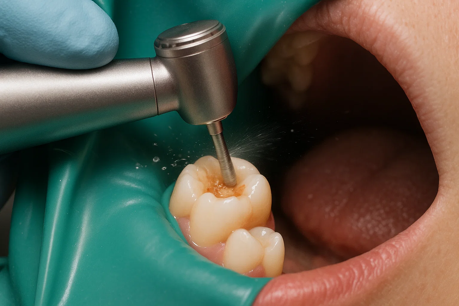 فرز الماسی در حال برداشت انتخابی پوسیدگی عمیق با تکنیک حداقل تهاجم - برش هوشمند و خودمحدودشونده بدون ریسک اکسپوز پالپ